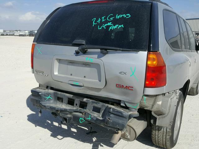 1GKDS13SX82206087 - 2008 GMC ENVOY SILVER photo 9