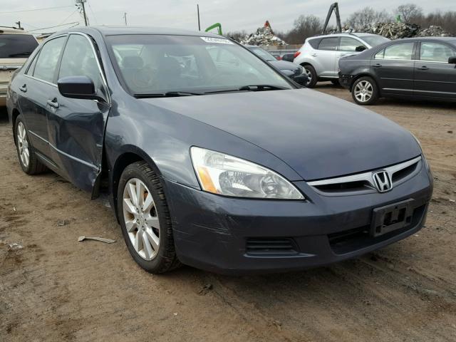 1HGCM66836A038571 - 2006 HONDA ACCORD EX GRAY photo 1