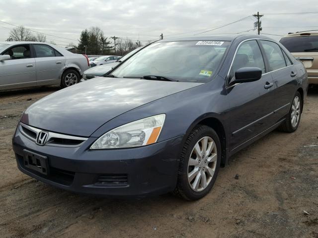 1HGCM66836A038571 - 2006 HONDA ACCORD EX GRAY photo 2