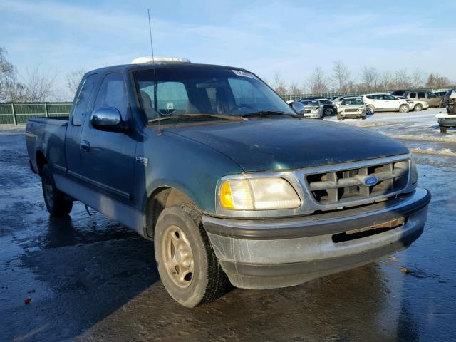 1FTDX17W4VNB44268 - 1997 FORD F150 GREEN photo 1