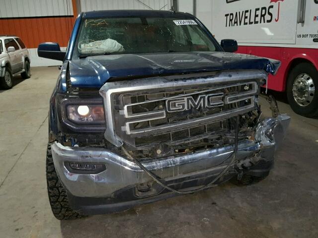 3GTU2MEC9GG210205 - 2016 GMC SIERRA K15 BLUE photo 7