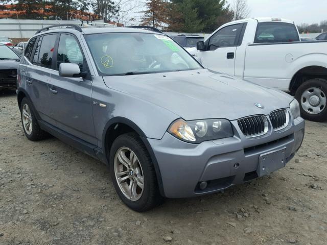 WBXPA93436WD25770 - 2006 BMW X3 3.0I SILVER photo 1