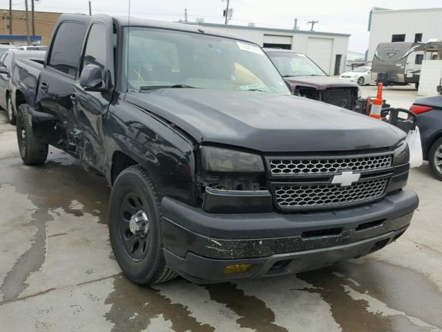 2GCEC13V271128071 - 2007 CHEVROLET SILVERADO BLACK photo 1