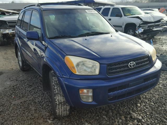 JTEHH20V236075279 - 2003 TOYOTA RAV4 BLUE photo 1