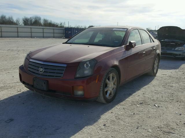 1G6DP567850114997 - 2005 CADILLAC CTS HI FEA RED photo 2