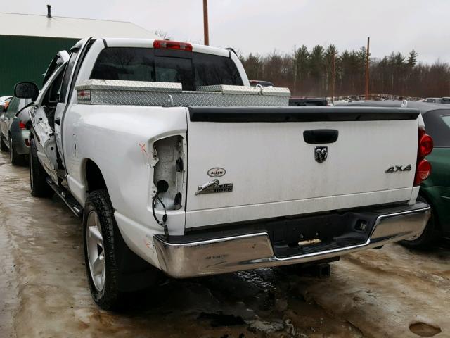 1D7HU18N38J121677 - 2008 DODGE RAM 1500 S WHITE photo 3