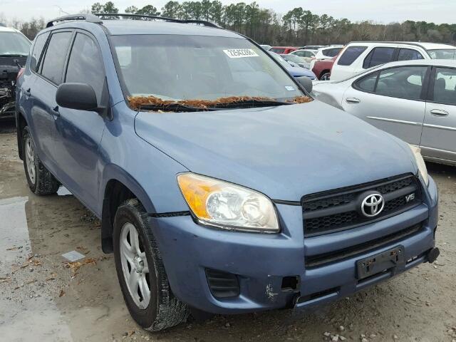 2T3ZK4DV8AW004292 - 2010 TOYOTA RAV4 BLUE photo 1