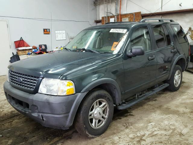 1FMZU62K83UA91878 - 2003 FORD EXPLORER X GREEN photo 2