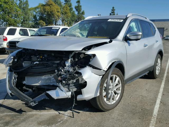 KNMAT2MTXHP579285 - 2017 NISSAN ROGUE S SILVER photo 2