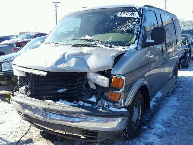 1GBFG15R7Y1148207 - 2000 CHEVROLET EXPRESS G1 TAN photo 2