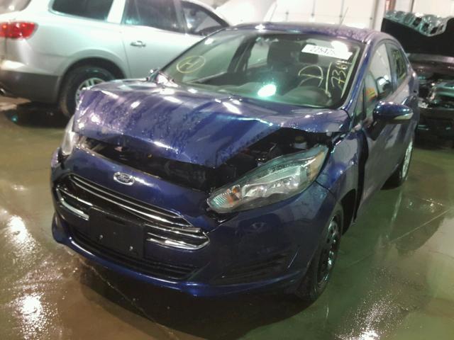 3FADP4BJ9GM157369 - 2016 FORD FIESTA SE BLUE photo 2