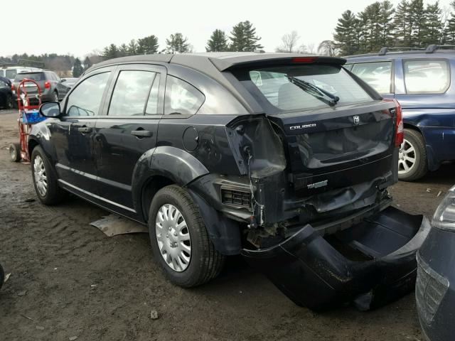 1B3HB48B48D536773 - 2008 DODGE CALIBER SX BLACK photo 3