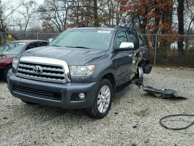 5TDDW5G19CS055561 - 2012 TOYOTA SEQUOIA PL CHARCOAL photo 2