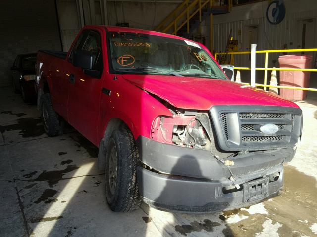 1FTRF12226NB55803 - 2006 FORD F150 RED photo 1