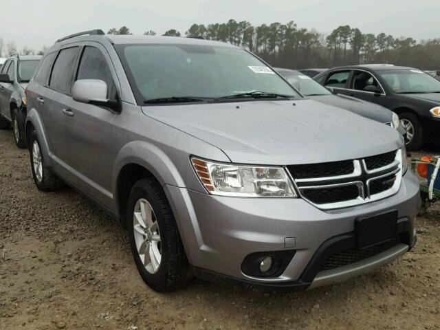 3C4PDCBG7FT690680 - 2015 DODGE JOURNEY SX SILVER photo 1