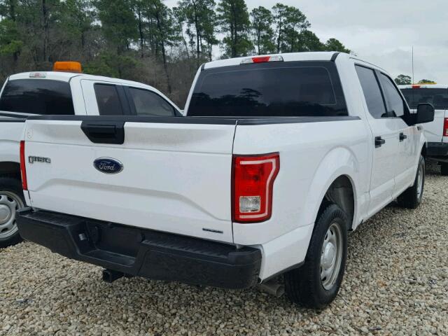 1FTEW1C88GKF06704 - 2016 FORD F150 SUPER WHITE photo 4