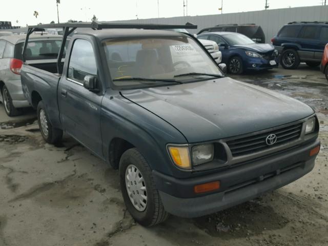 4TANL42N7TZ176200 - 1996 TOYOTA TACOMA GREEN photo 1