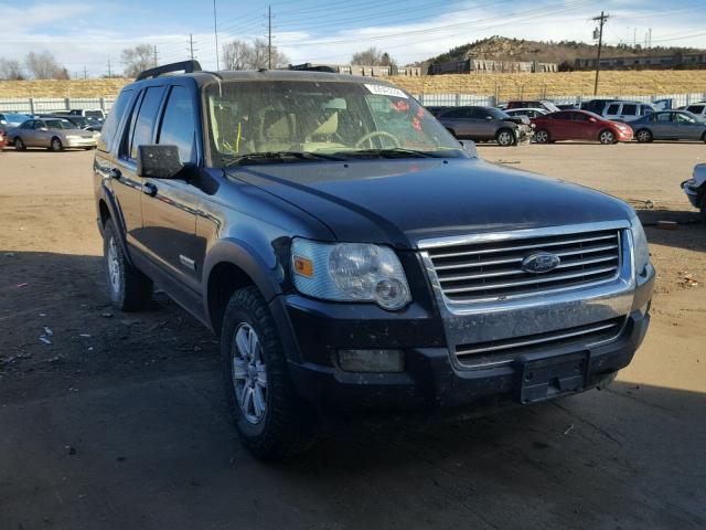 1FMEU73E37UA41926 - 2007 FORD EXPLORER X GRAY photo 1