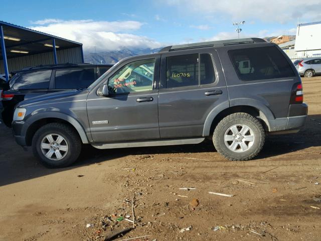 1FMEU73E37UA41926 - 2007 FORD EXPLORER X GRAY photo 9