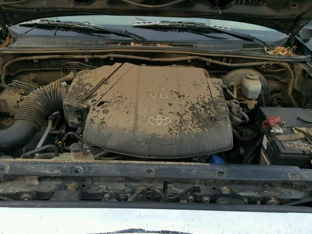 5TETU62N67Z384602 - 2007 TOYOTA TACOMA PRE BLACK photo 7