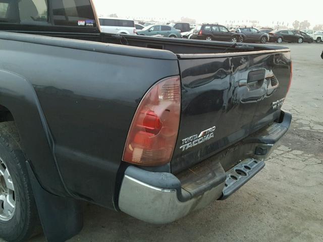 5TETU62N67Z384602 - 2007 TOYOTA TACOMA PRE BLACK photo 9