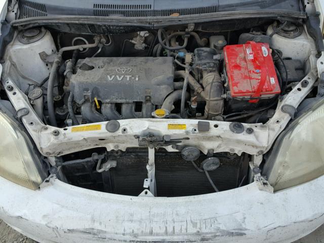 JTKKT624440064592 - 2004 TOYOTA SCION XA WHITE photo 7