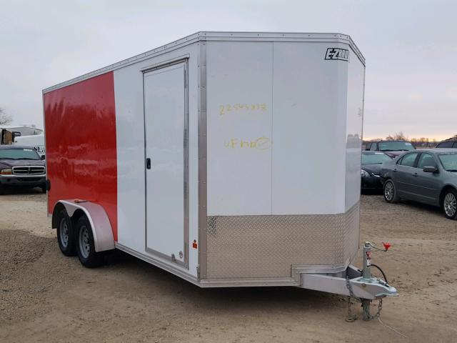 5WFBE1626GS004652 - 2016 UTILITY TRAILER WHITE photo 1