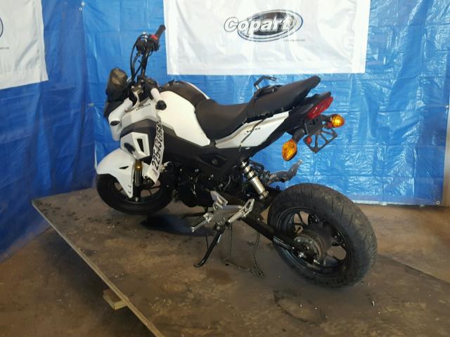 MLHJC7518J5000772 - 2018 HONDA GROM 125 WHITE photo 3