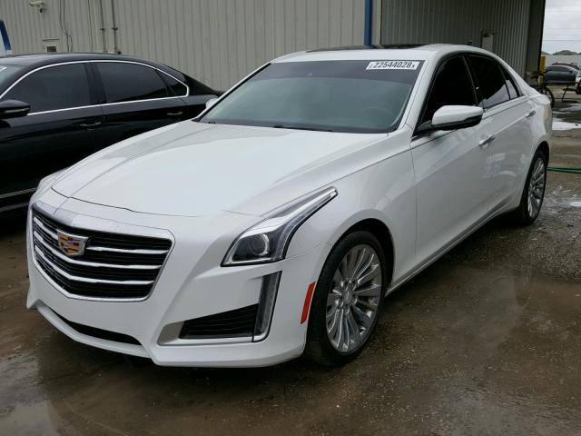 1G6AR5SX6F0128739 - 2015 CADILLAC CTS LUXURY WHITE photo 2