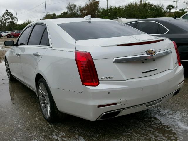 1G6AR5SX6F0128739 - 2015 CADILLAC CTS LUXURY WHITE photo 3