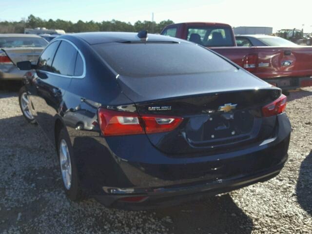 1G1ZB5ST4HF240000 - 2017 CHEVROLET MALIBU LS BLUE photo 3