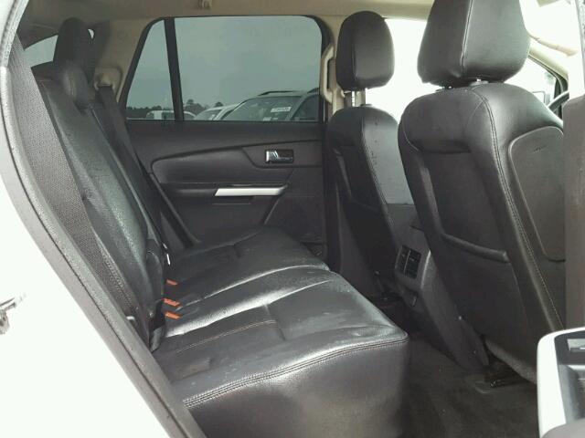 2FMDK3KC0EBB81185 - 2014 FORD EDGE LIMIT Beyaz fotoğraf 6