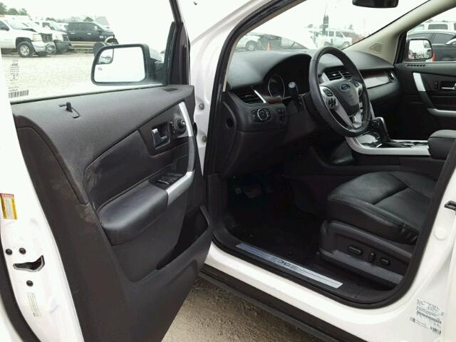 2FMDK3KC0EBB81185 - 2014 FORD EDGE LIMIT Beyaz fotoğraf 9
