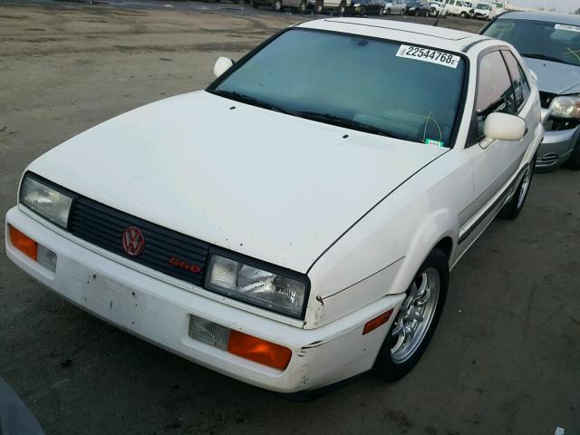 WVWDB4508LK011963 - 1990 VOLKSWAGEN CORRADO WHITE photo 2