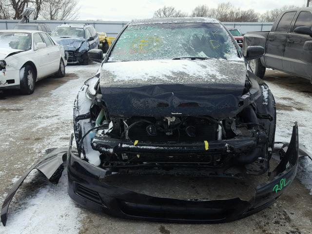 1HGCM66507A038650 - 2007 HONDA ACCORD EX BLACK photo 9