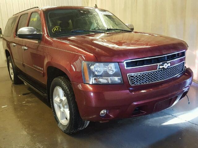 3GNFK16348G182988 - 2008 CHEVROLET SUBURBAN K MAROON photo 1