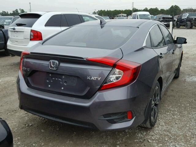 19XFC1F83HE010528 - 2017 HONDA CIVIC EX GRAY photo 4