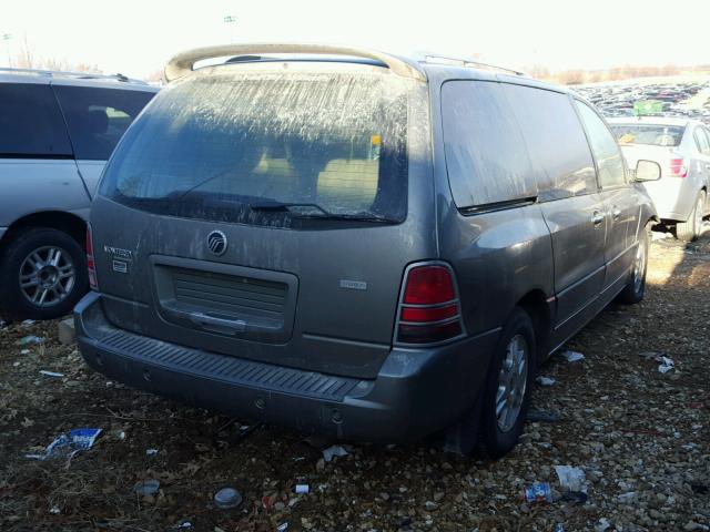 2MRDA202X4BJ15895 - 2004 MERCURY MONTEREY GRAY photo 4