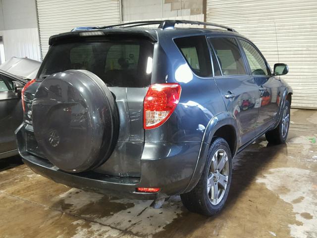 JTMZK32V085017701 - 2008 TOYOTA RAV4 SPORT GRAY photo 4