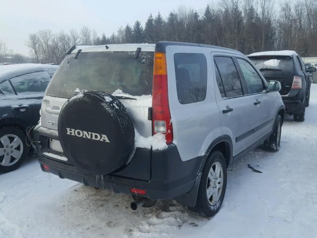 SHSRD78854U232043 - 2004 HONDA CR-V EX SILVER photo 4