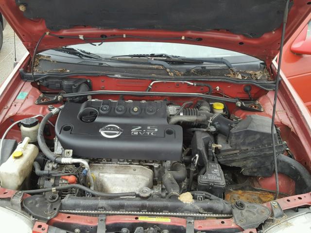 3N1AB51D22L707445 - 2002 NISSAN SENTRA SE- RED photo 7