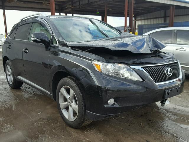 2T2BK1BA9BC120463 - 2011 LEXUS RX 350 BLACK photo 1