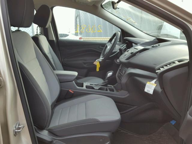 1FMCU0F72HUC66125 - 2017 FORD ESCAPE S TAN photo 5