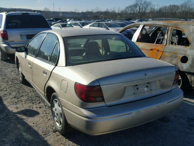 1G8ZH52881Z246432 - 2001 SATURN SL1 BEIGE photo 3