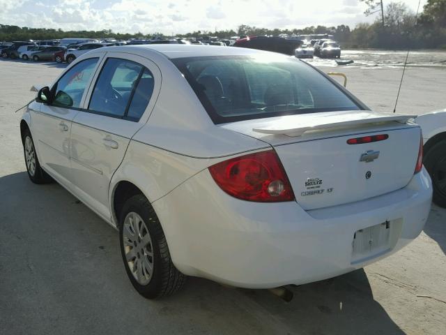 1G1AD5F54A7151403 - 2010 CHEVROLET COBALT 1LT WHITE photo 3