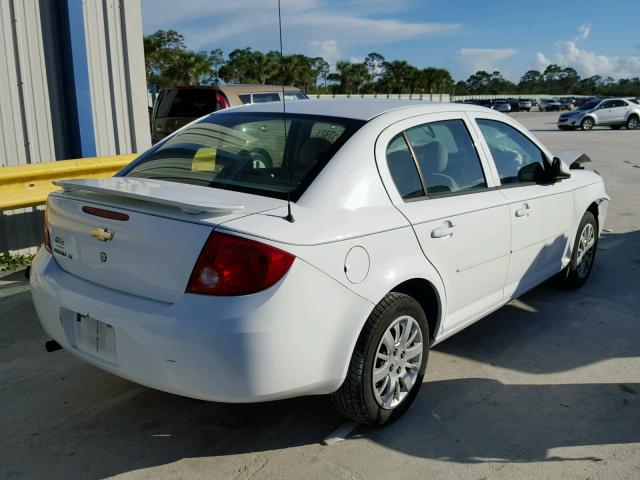 1G1AD5F54A7151403 - 2010 CHEVROLET COBALT 1LT WHITE photo 4