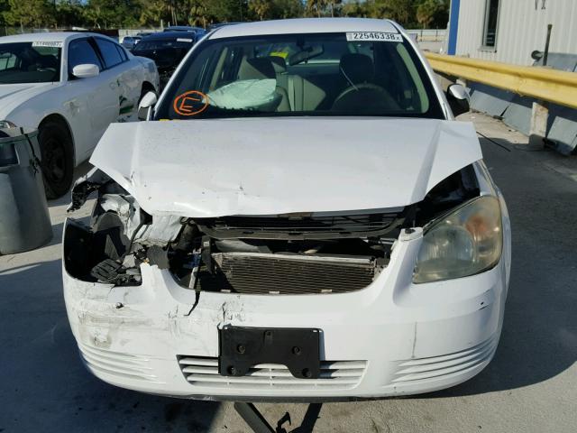 1G1AD5F54A7151403 - 2010 CHEVROLET COBALT 1LT WHITE photo 9