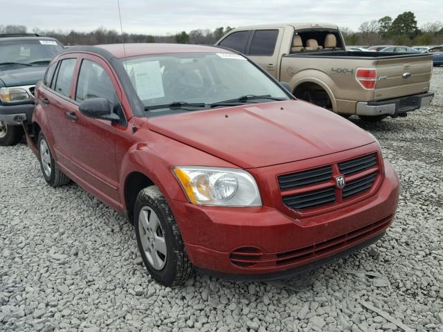 1B3HB28B38D629188 - 2008 DODGE CALIBER RED photo 1