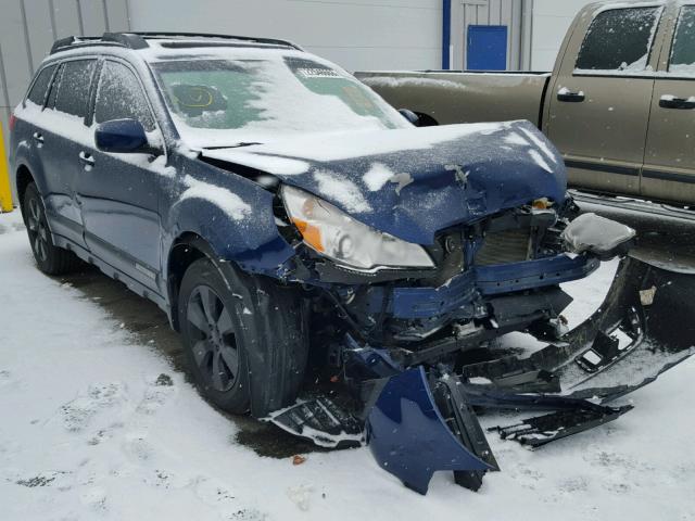 4S4BRCKC2B3311000 - 2011 SUBARU OUTBACK 2. BLUE photo 1