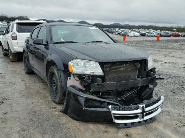 1B3BD4FB7BN578388 - 2011 DODGE AVENGER EX BLACK photo 1